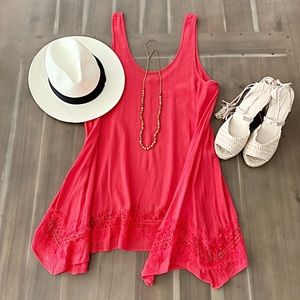 Shark Bite Tunic Top/Coverup